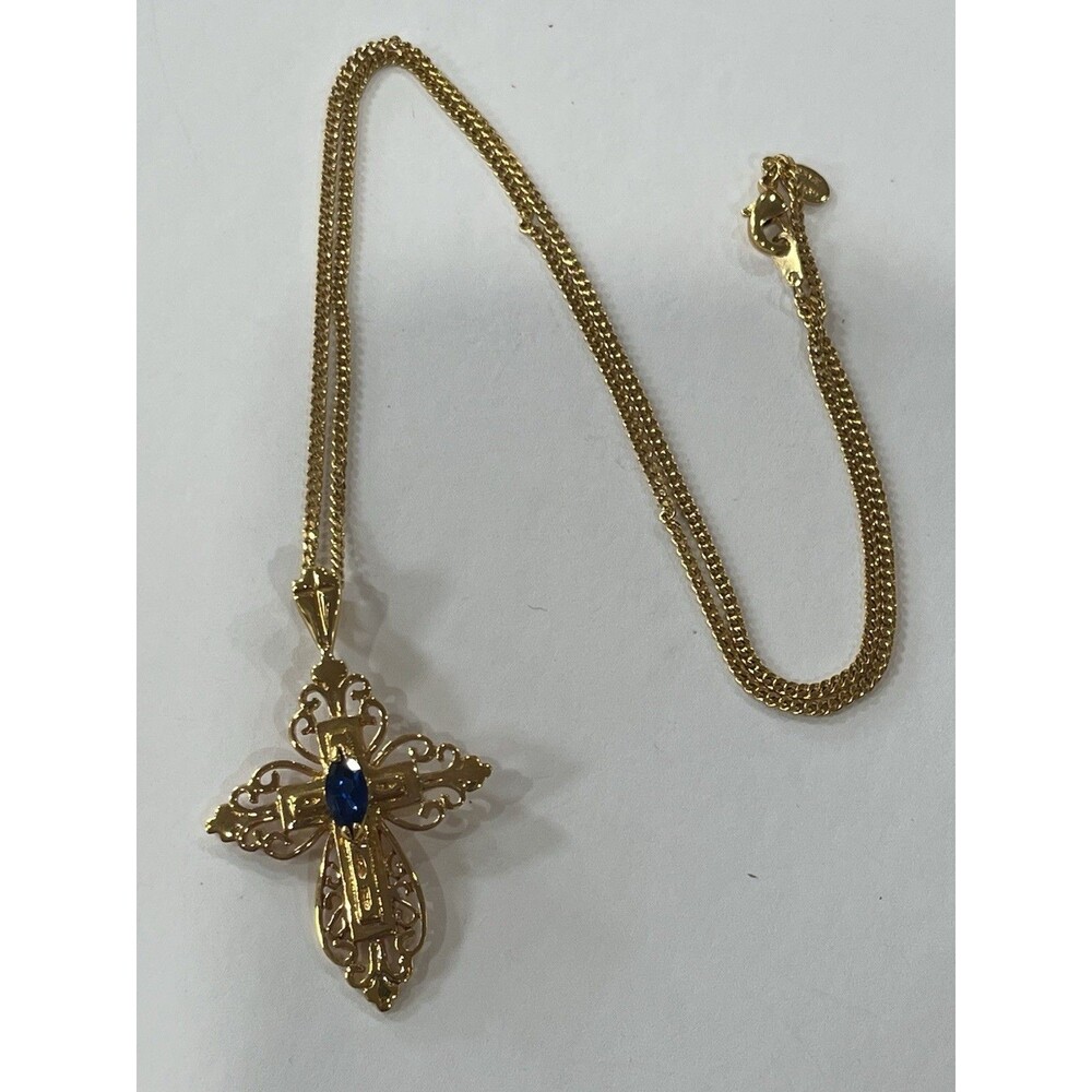 18K Gold Plated Chain Necklace Lobster Clasp Minimalist Dainty Jewelry